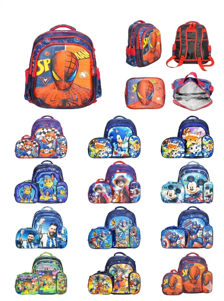 (M15) MOCHILA INFANTIL PERSONAJES TRIPLE CLUZ (3).webp