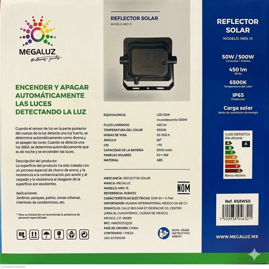 (R82W50) REFLECTOR SOLAR 50W  MEGALUZ (2) FICHA TÉCNICA.webp