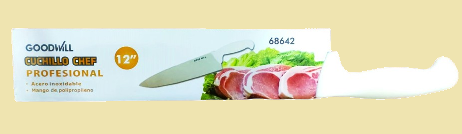 (68642) CUCHILLO CHEF 12"