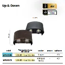 (MRX1369)FICHA TÉCNICA LUMINARIO UP & DOWN  LUZ CALIDA 4W NEGRO MERCURY (2).webp