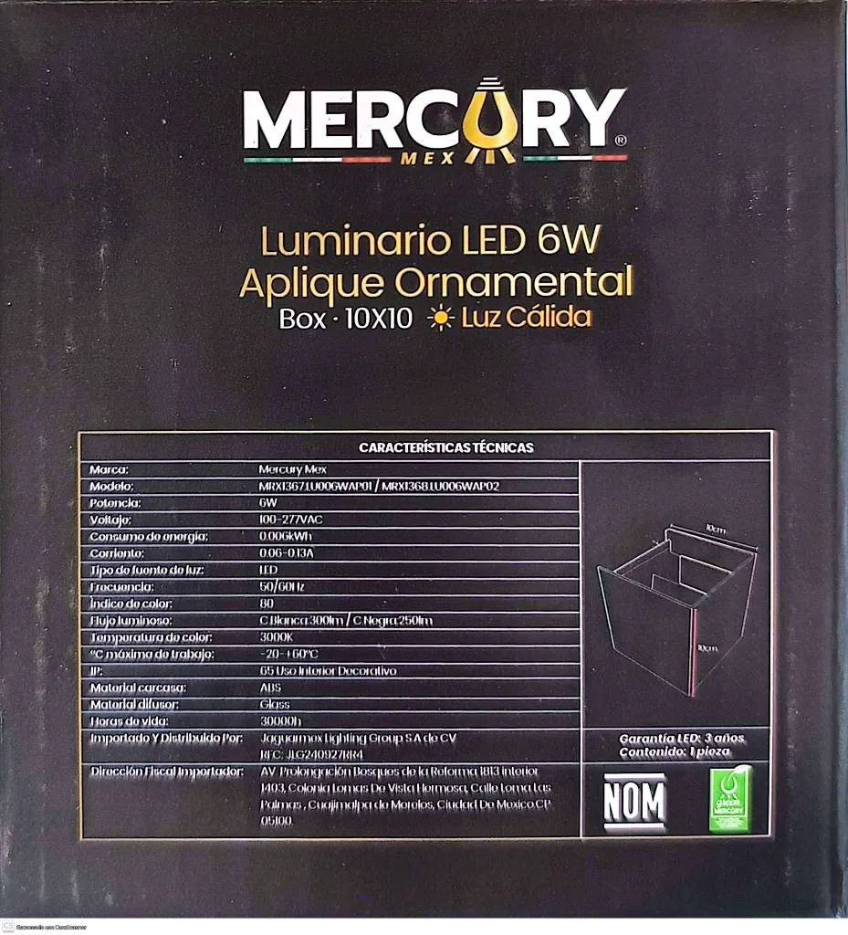 (MRX1368) FICHA TÉCNICA   LUMINARIO LED APLIQUE ORNAMENTAL BOX MERCURY (4).webp