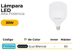(TTX1004) FOCO OMNI 30W TITANIUM