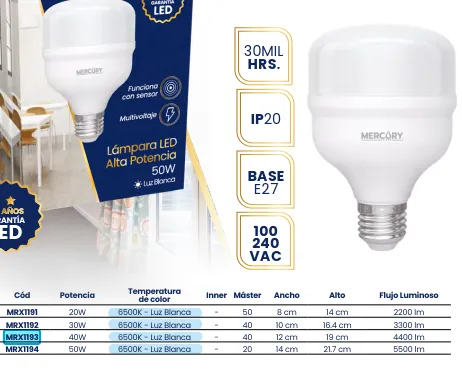 [MRX1193] (MRX1193) FOCO OMNI 40W MERCURY
