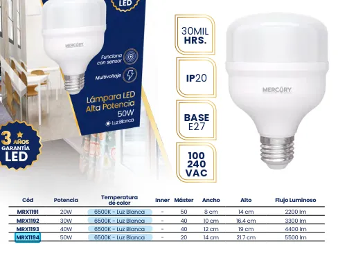 [MRX1194] (MRX1194) FOCO OMNI 50W MERCURY