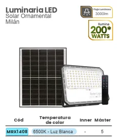 (MRX1408) REFLECTOR SOLAR 250W MERCURY 