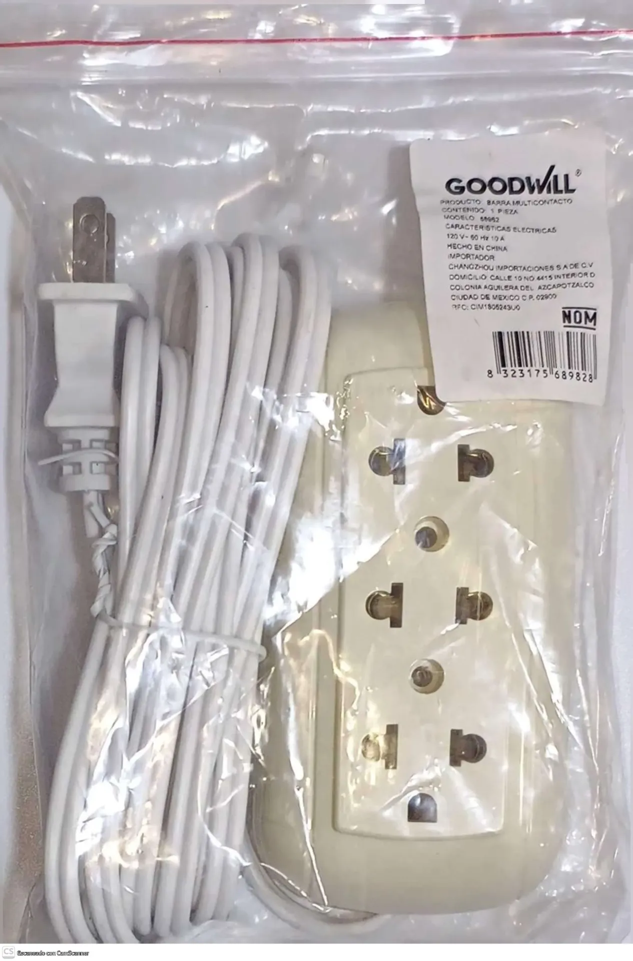(68982) MULTICONTACTO EMPOTRABLE GOOD WILL