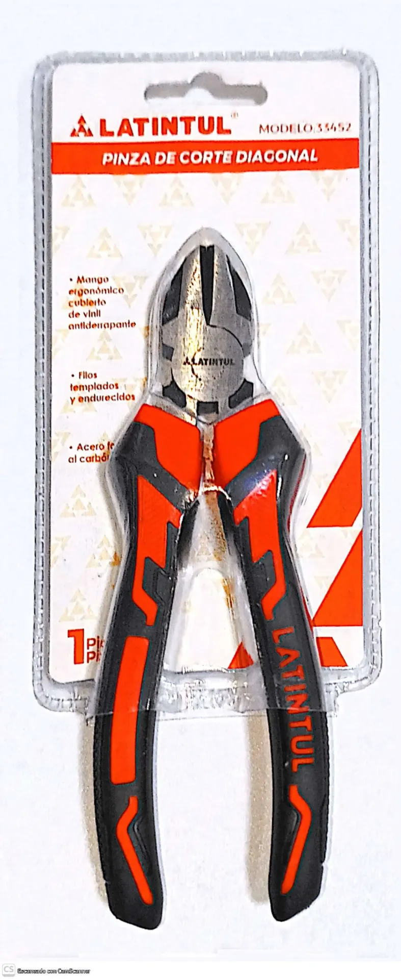[33452] (33452) PINZA CORTE DIAGONAL 6" LATINTUL