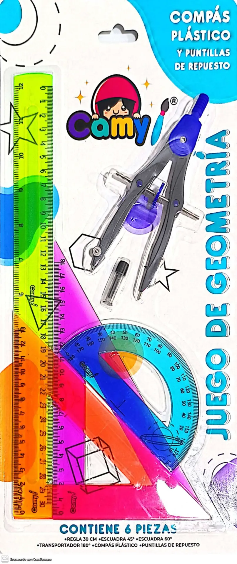 [CAMY COLOR] JUEGO GEOMETRICO CAMY COLOR
