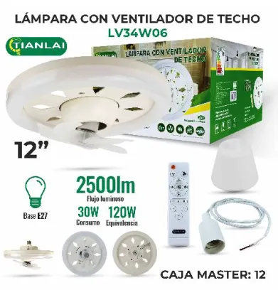 [LV34W06] (LV34W06) VENTILADOR 34W  TIANLAI