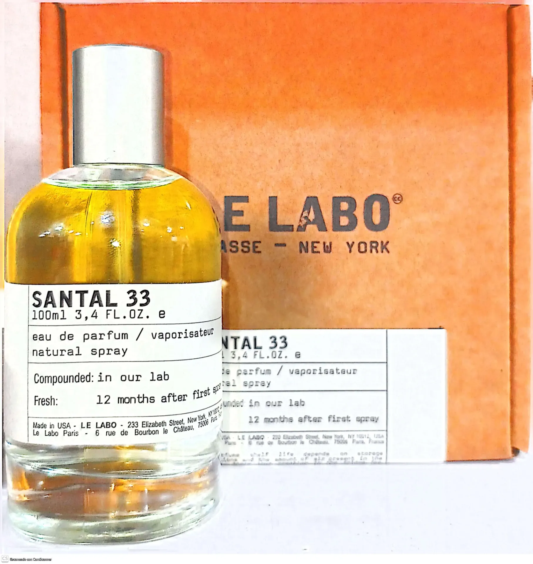 [LE LABO] PERFUME LE LABO 100ML