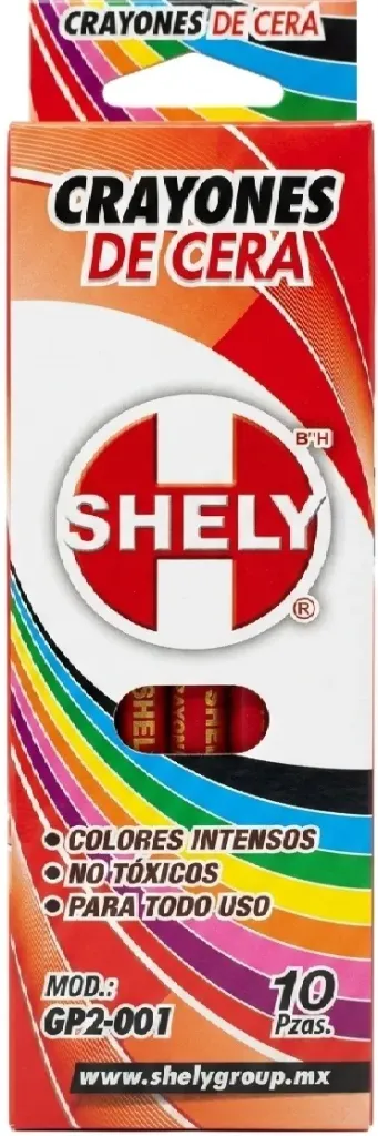 [CERA SHELY ROJO] MARCADOR DE CERA SHELY ROJO