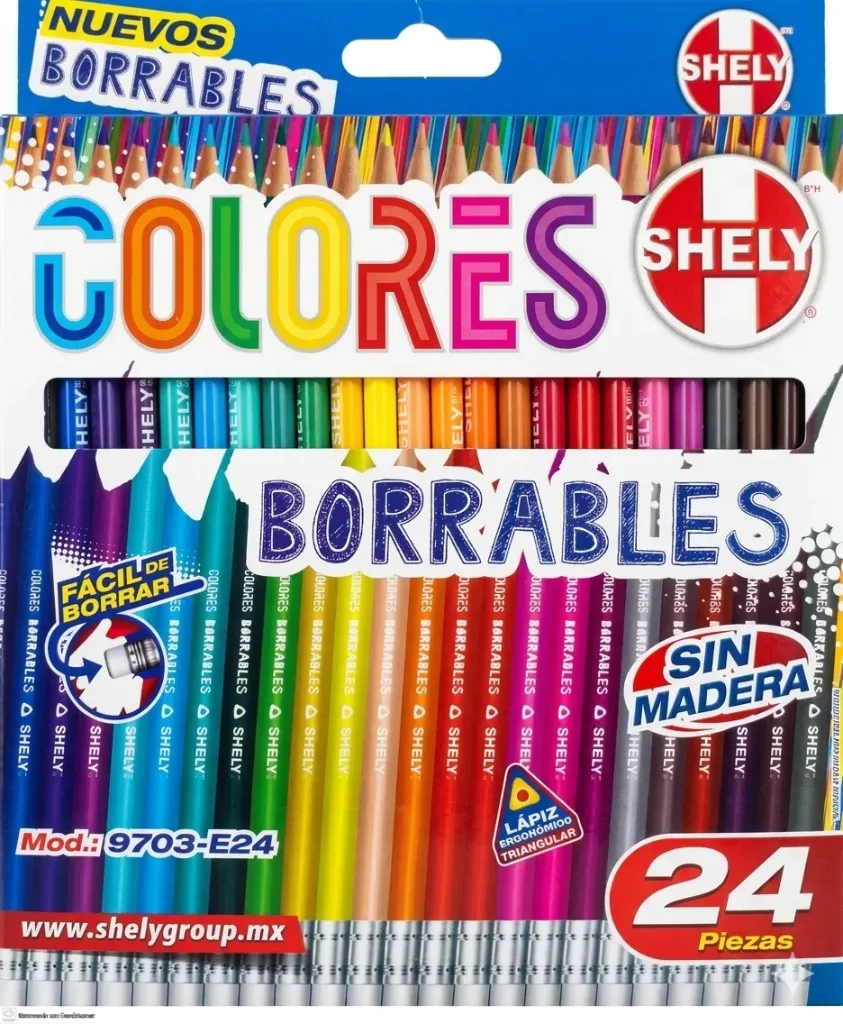 [BORR-SH24] COLORES BORRABLES SHELY C/24