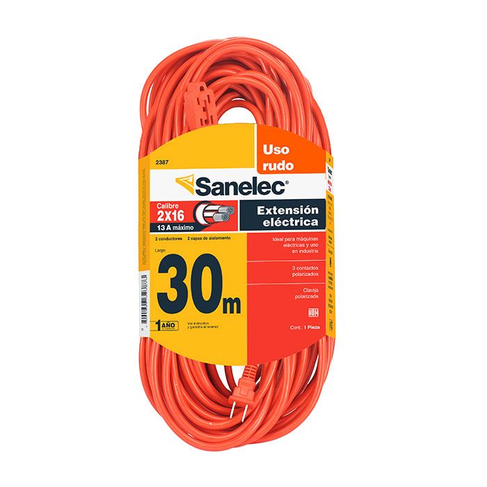[2387] (2387) EXTENSION USO RUDO 30M SANELEC