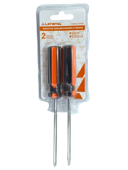 [30056] (30056) JUEGO DE DESARMADORES 2 PZAS.(LATINTUL)
