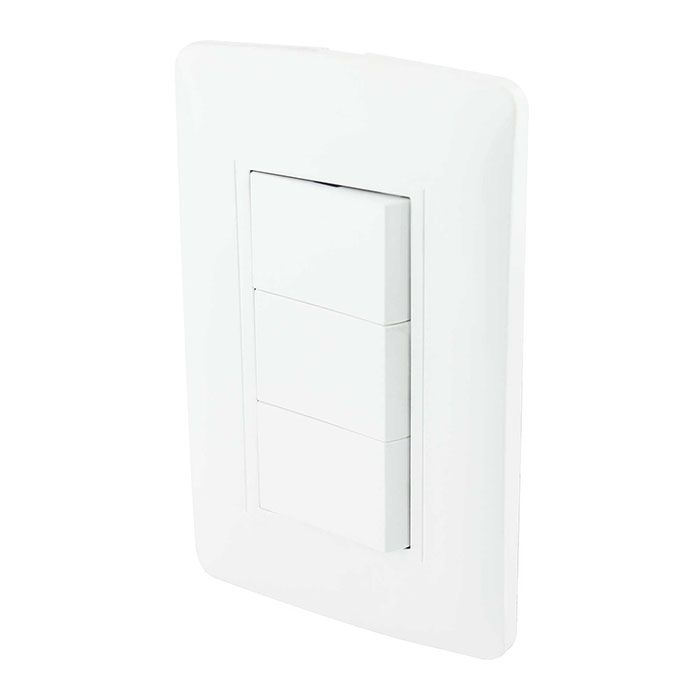 [4458] (4458) PLACA TOSCANA APAGADOR TRIPLE