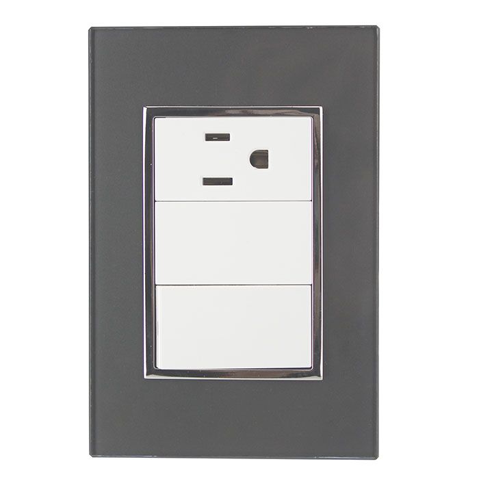 (4538) PLACA VENECIA HUMO APAGADOR Y CONTACTO