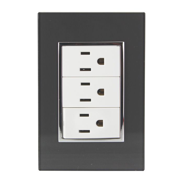 [4581] (4581) PLACA VENECIA HUMO CONTACTO TRIPLE