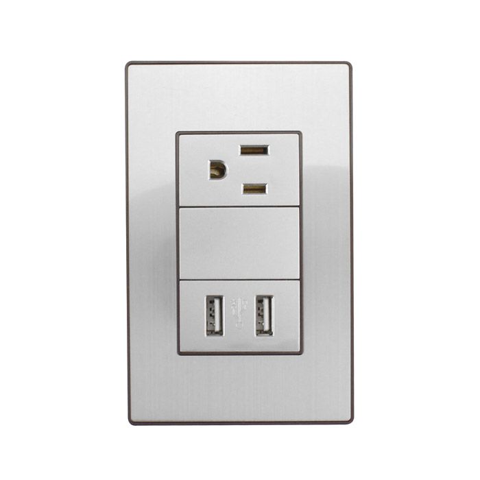 [4639] (4639) PLACA CORDOBA DOBLE USB Y CONTACTO