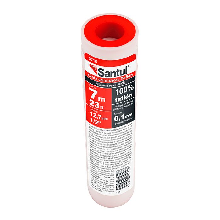 (5716) CINTA TEFLON C/10  SANELEC