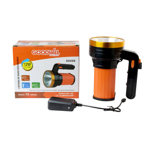 [LAMPARA DE MANO] (69498) LAMPARA DE MANO 12W GOOD WILL