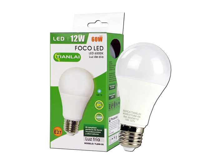 (B02W12) FOCO BOMBILLA 12W TIANLAI