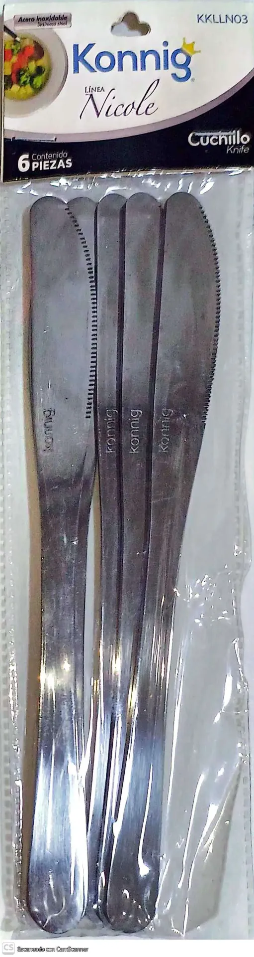 [(KKLLN03)] (KKLLN03)  CUCHILLO DE LUJO KONNIG