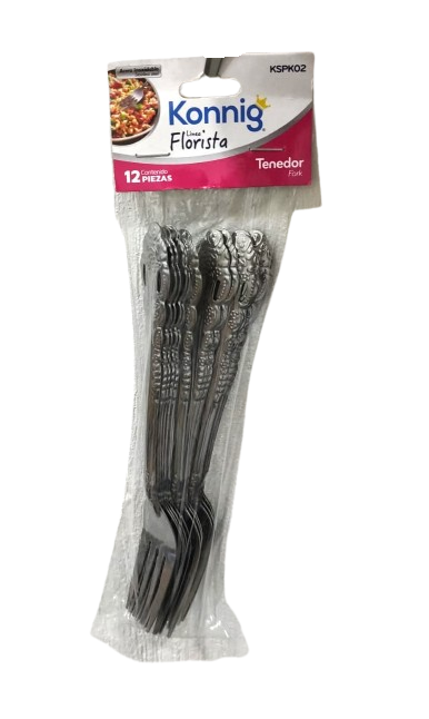(KSPK02) TENEDOR FLORISTA KONNIG