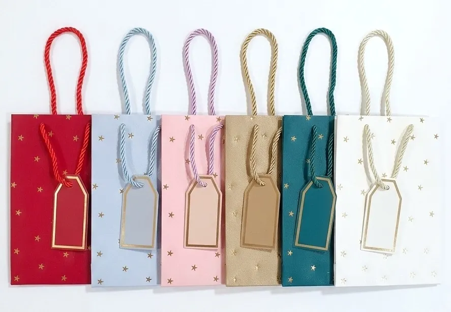 BOLSA REGALO REFORZADA CHICA C/12 PZAS 