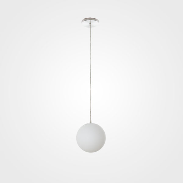 (MX-CL8002)ESFERA VIDRIO SOPLADO BLANCO MATE (MAXXI)