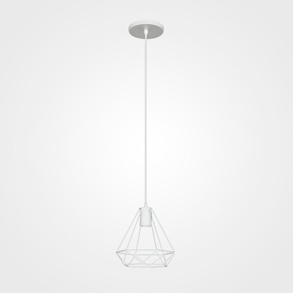 (MX-CL8026)LUMINARIO COLGANTE DIAMANTE BLANCO (MAXXI)
