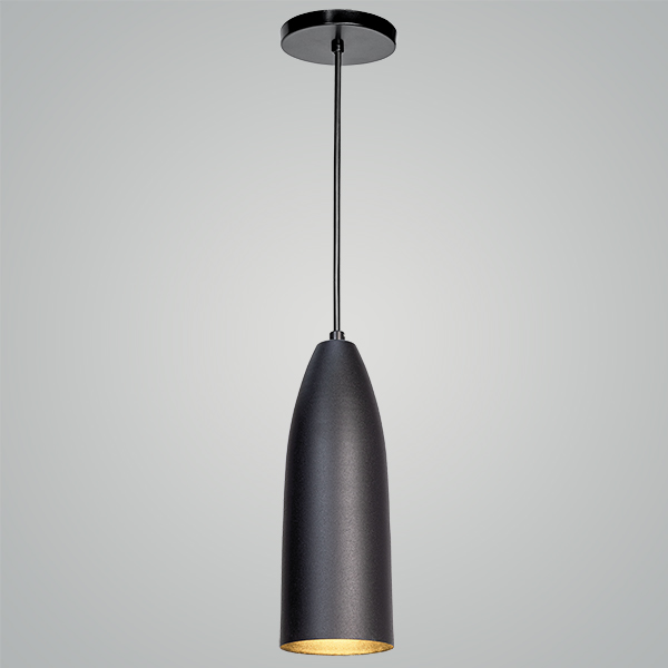 (MX-CL8057/N) LAMP. COLGANTE EN METAL NEGRO MATE
