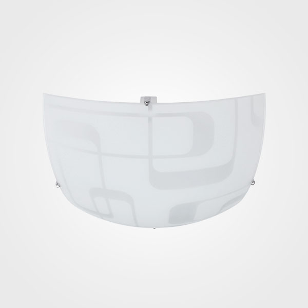 [MX-PF7251] (MX-PF7251) PLAFON VIDRIO CURVO MATE DECORADO (MAXXI)