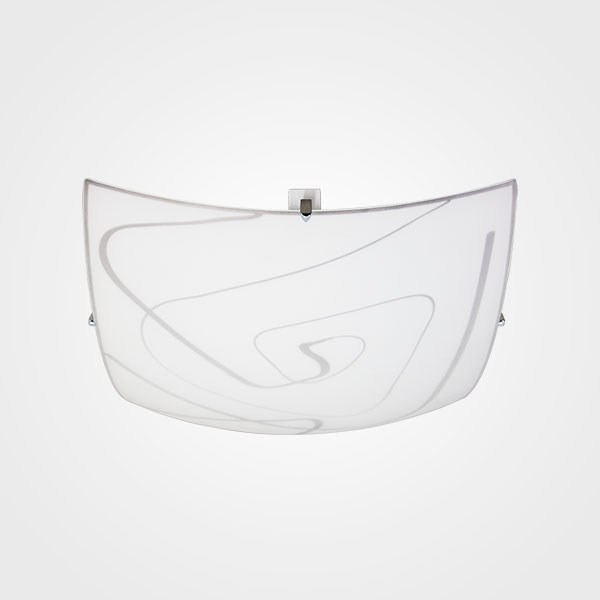 [MX-PF8022] (MX-PF8022) PLAFON VIDRIO CURVO MATE (MAXXI)