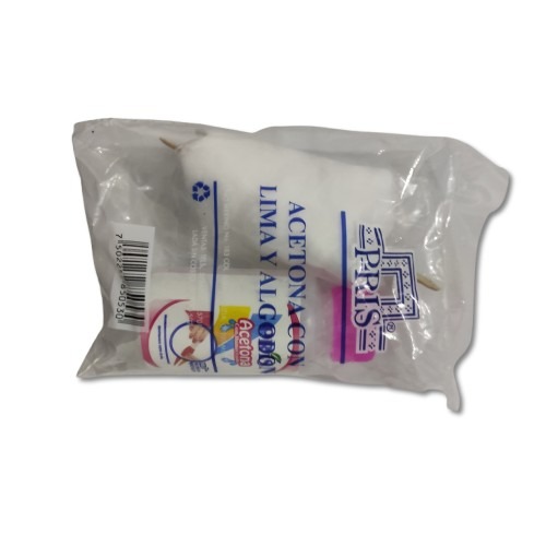 [7502252850530  (P)] ACETONA C/LIMA Y ALGODON PRISS