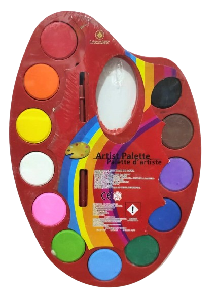 (YL-12) ACUARELA PALETA CHICA 