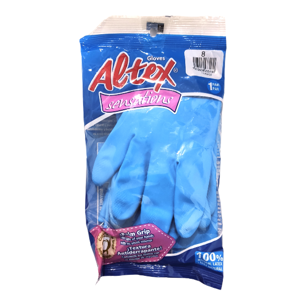 ALTEX #8 AFELPADO AMARILLO/AZUL