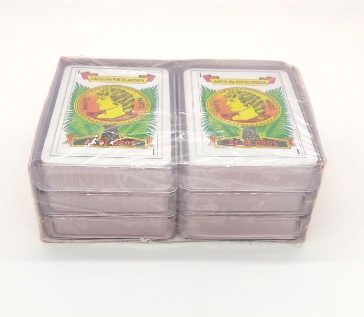 BARAJA AS DE OROS PAQUETE  C/6