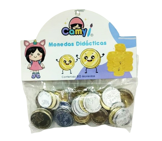 BOLSA MONEDA DIDACTICA