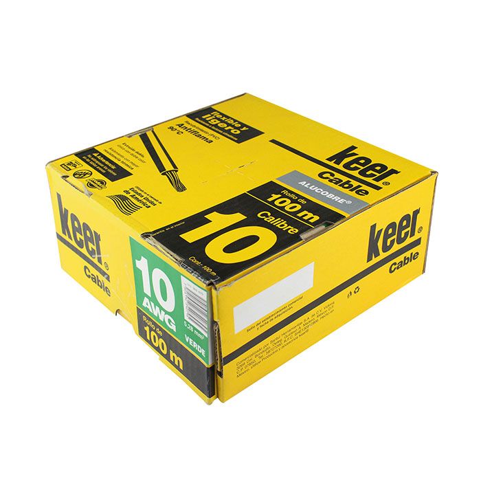 (4079) CABLE KEER #10 VERDE