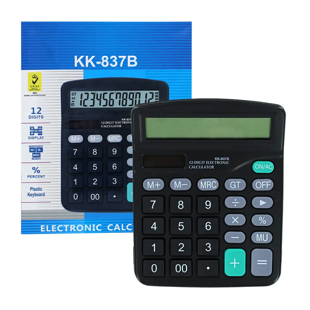 [CALCULADORA KK-837-12 (PA)] CALCULADORA KK-837-12