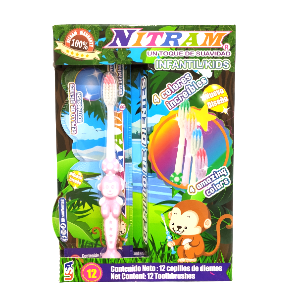 [7501006662153] CEPILLO DENTAL NITRAM INFANTIL