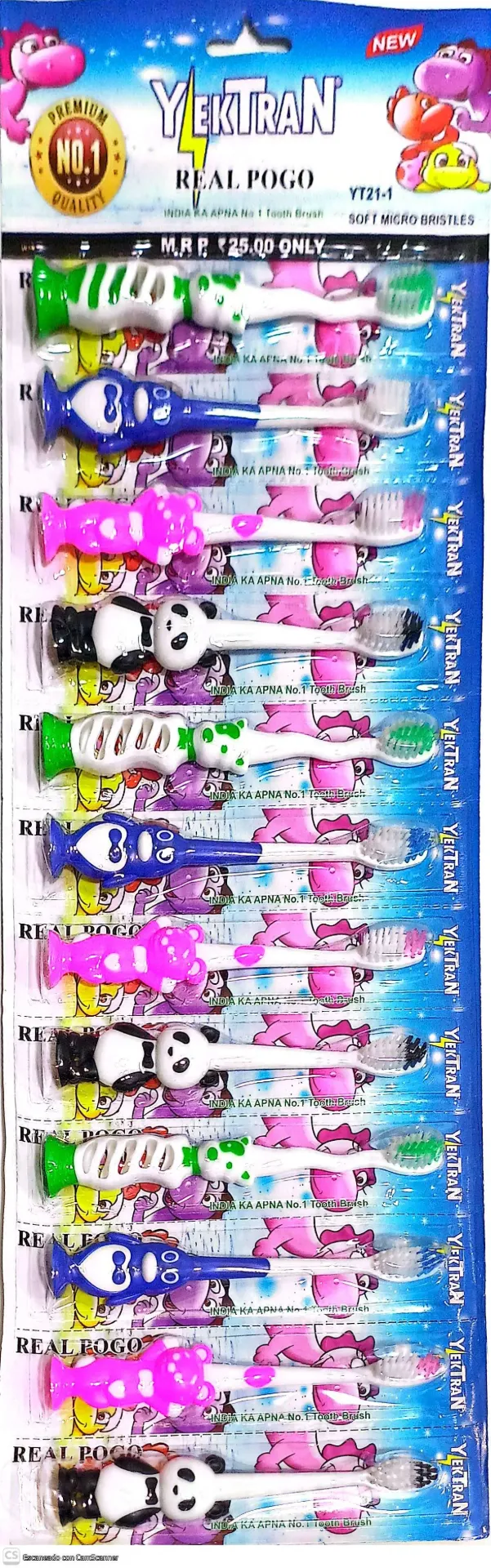 [CEPILLO DENTAL INFANTIL] CEPILLO DENTAL TIRA INFANTIL (YEKTRAN)