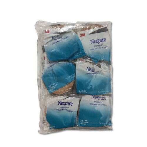 [MICROPOR 1/2"] CINTA MICROPOR 1/2" C/6  (H)