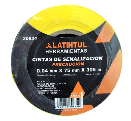 CINTAS SEÑALIZACION PRECAUCION 305M