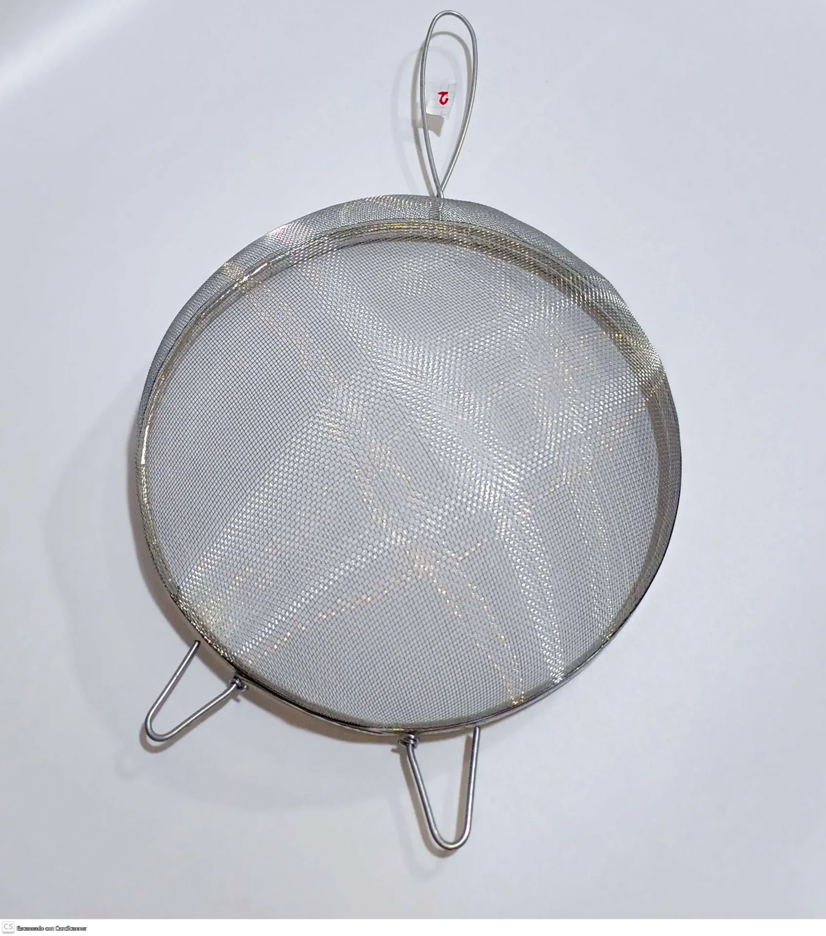 [KG-77-COLADOR] COLADOR ELITE ACERO INOX.  #25