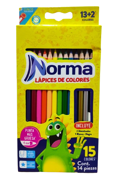 COLORES NORMA C/12+3