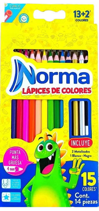 COLORES NORMA C/12+3