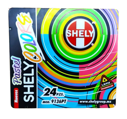 COLORES SHELY COLORS PASTEL ESTUCHE C/24 