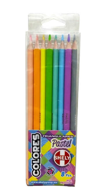 [METALICO-8 (PA)] COLORES METALICOS SHELY C/8 PZAS