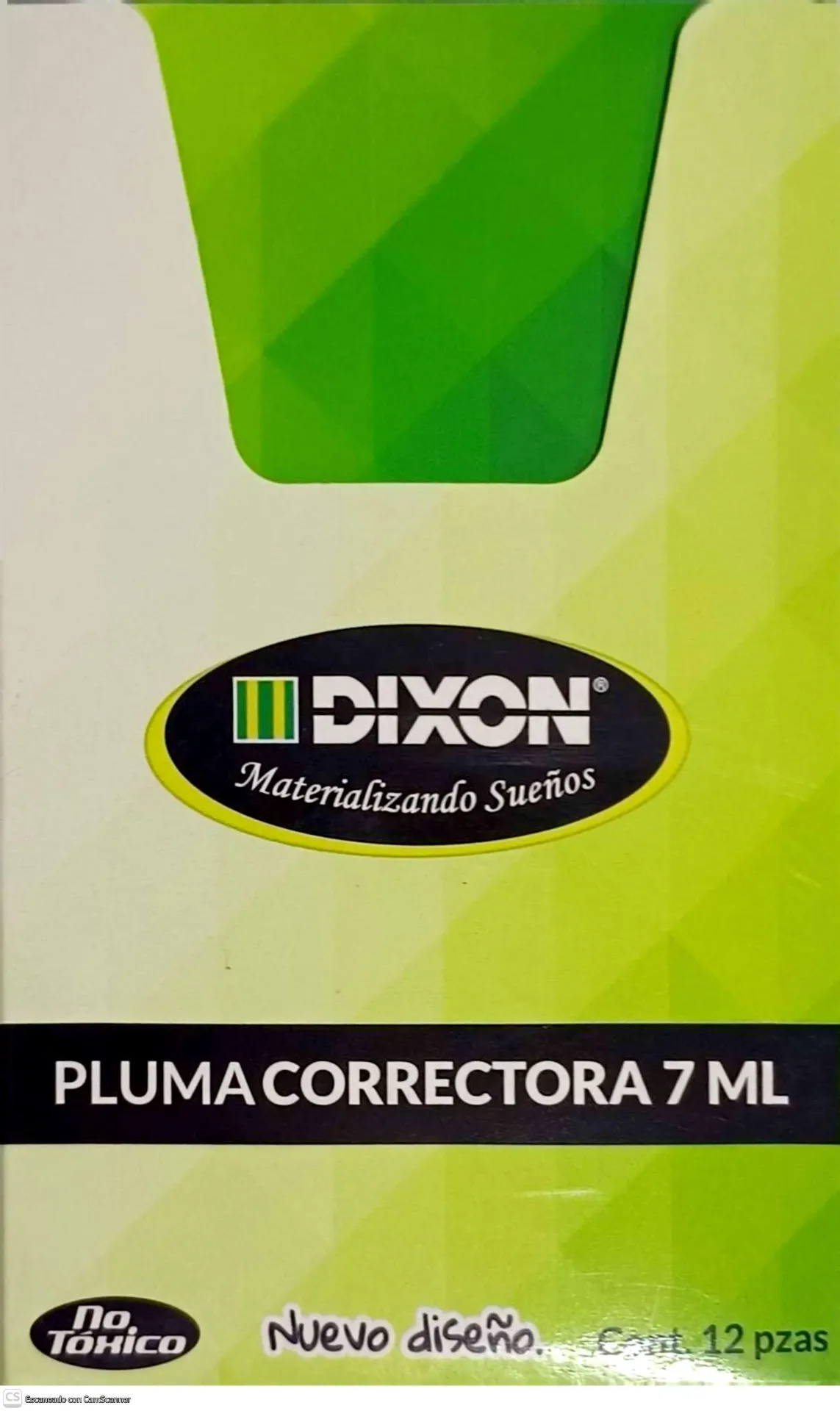 CORRECTOR PLUMA DIXON C/12 PZAS